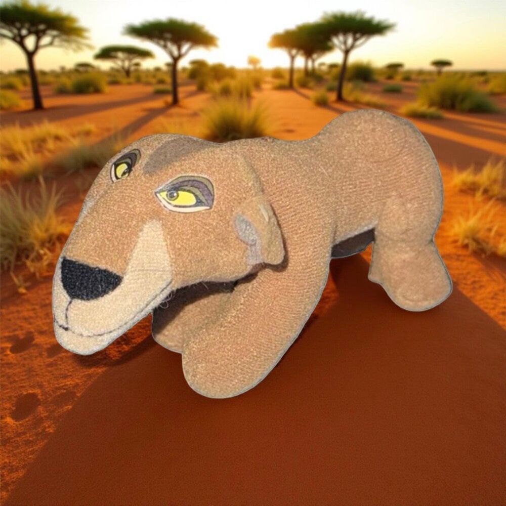 1998 McDonald's Happy Meal Zira The Lion King II: Simba's Pride Mini Plush P38